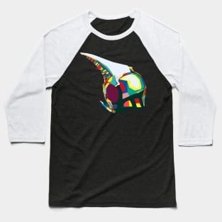 Colorful Hercus Baseball T-Shirt